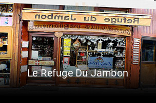 Le Refuge Du Jambon réservation de table