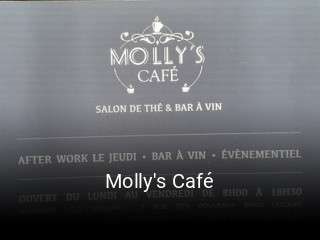 Molly's Café réservation de table