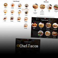 Chef Tacos réservation en ligne