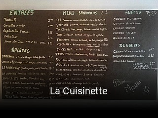 La Cuisinette réservation de table