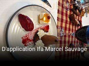 D'application Ifa Marcel Sauvage réservation de table