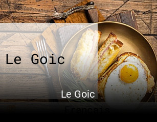 Le Goic réservation