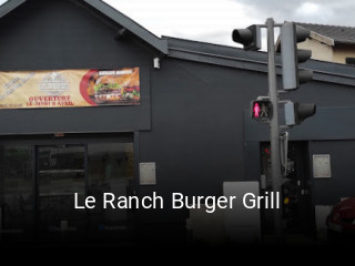 Le Ranch Burger Grill réservation de table