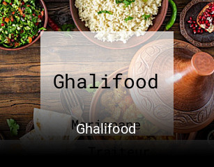 Ghalifood réservation de table
