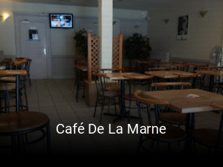 Réserver une table chez Café De La Marne maintenant