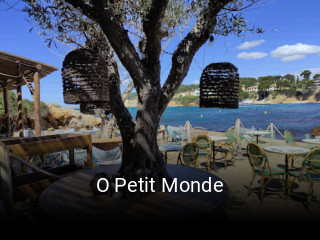 O Petit Monde réservation de table