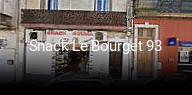 Snack Le Bourget 93 réservation