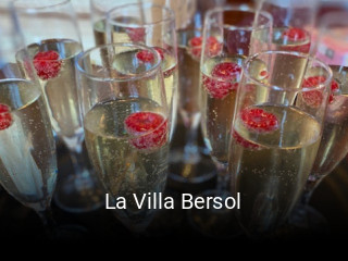 La Villa Bersol réservation de table
