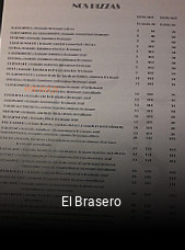 El Brasero réservation de table