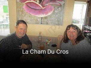 La Cham Du Cros réservation de table