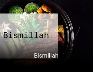 Bismillah réservation de table