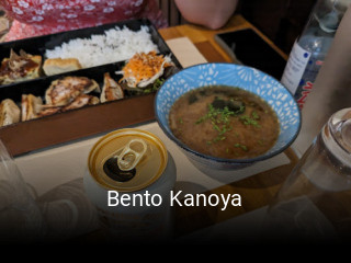 Bento Kanoya réservation de table