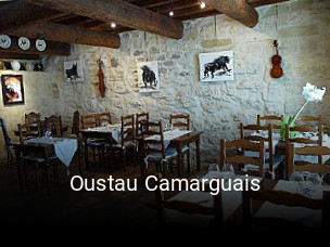 Réserver une table chez Oustau Camarguais maintenant