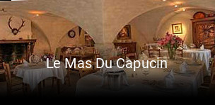 Le Mas Du Capucin réservation en ligne