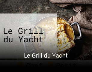 Le Grill du Yacht réservation de table