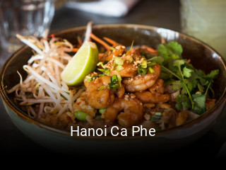 Hanoi Ca Phe réservation de table