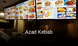 Azad Kebab réservation en ligne