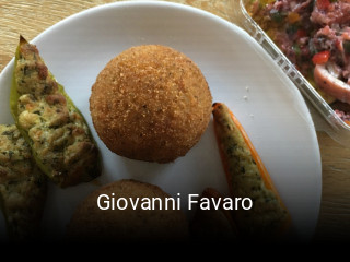 Giovanni Favaro réservation en ligne