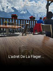 Réserver une table chez L'adret De La Flegere maintenant