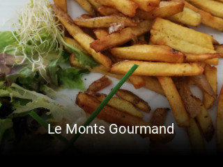 Le Monts Gourmand réservation en ligne