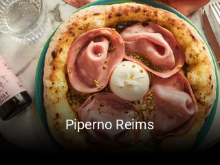 Piperno Reims réservation de table
