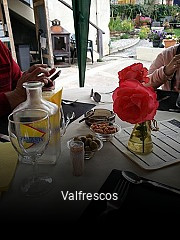 Valfrescos réservation de table