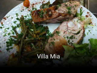 Villa Mia réservation de table