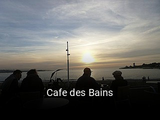 Cafe des Bains réservation en ligne