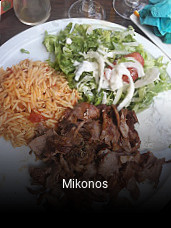 Mikonos réservation de table
