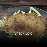 Snack Lolo réservation de table