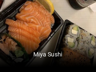 Miya Sushi réservation de table