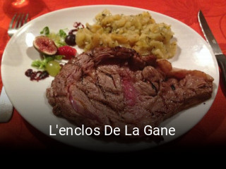L'enclos De La Gane réservation de table