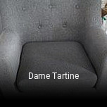 Dame Tartine réservation de table