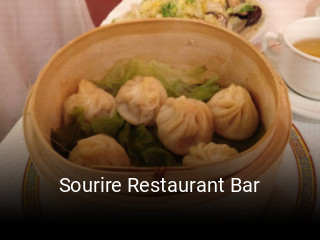 Sourire Restaurant Bar réservation