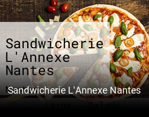 Sandwicherie L'Annexe Nantes réservation en ligne