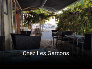 Chez Les Garcons réservation de table