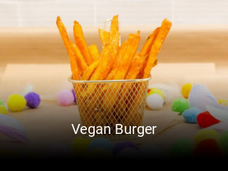 Vegan Burger réservation en ligne