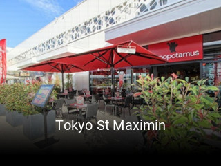 Réserver une table chez Tokyo St Maximin maintenant