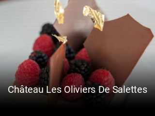 Réserver une table chez Château Les Oliviers De Salettes maintenant