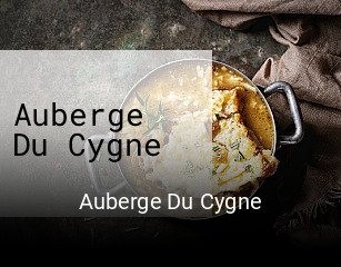 Auberge Du Cygne réservation