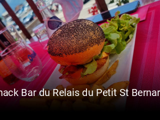 Snack Bar du Relais du Petit St Bernard réservation en ligne