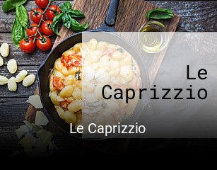 Le Caprizzio réservation en ligne