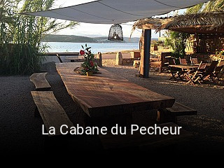 Réserver une table chez La Cabane du Pecheur maintenant