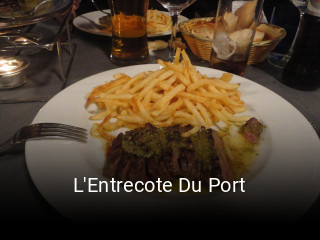 Réserver une table chez L'Entrecote Du Port maintenant