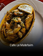 Cafe Le Matefaim réservation