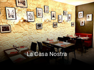 La Casa Nostra réservation de table
