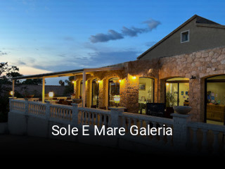 Sole E Mare Galeria réservation de table