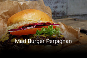 Mad Burger Perpignan réservation