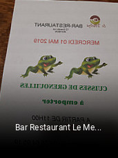 Bar Restaurant Le Melys réservation