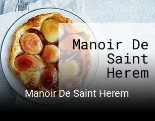 Manoir De Saint Herem réservation en ligne